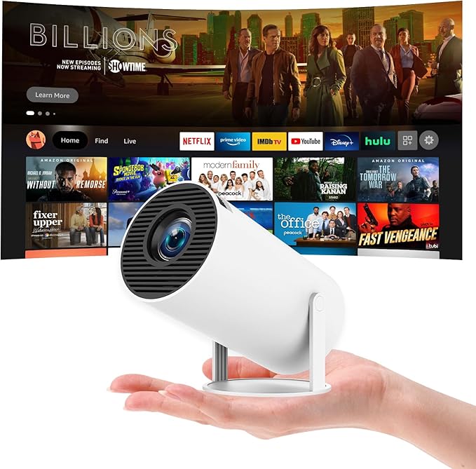 Mini Projecteur 4K Videoprojecteur Portable